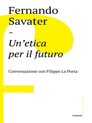 cover image of Un'etica per il futuro